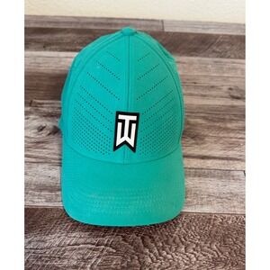 Nike Aerobill Tiger Woods Dri Fit Heritage86 Flex Hat Green Size L/XL